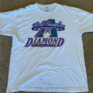 Vintage Diamondbacks World Series shirt XL